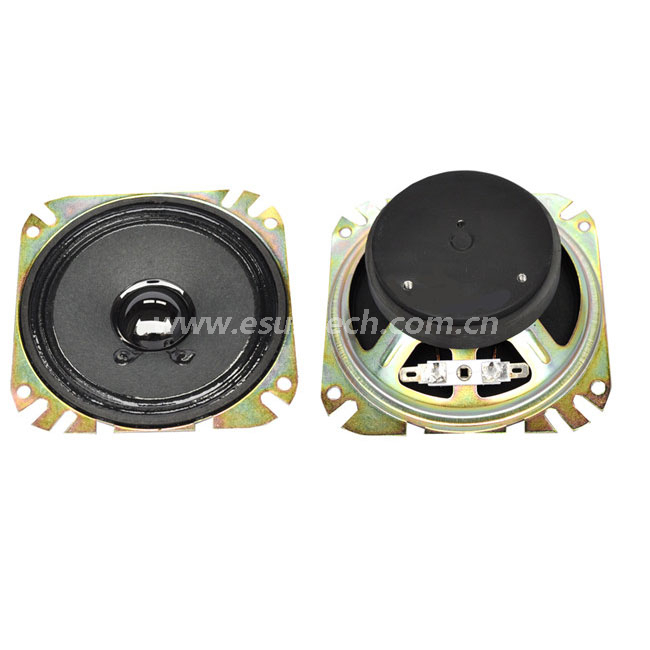 Loudspeaker YD100-7H-8F70P 104mm*104mm*37.5mm 4inch Full Range Paper Cone Speaker Drivers Waterproof Raw Speaker Unit - ESUTECH
