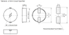 SMD Piezo buzzer EPT1030AS 10mm low voltage - ESUNTECH