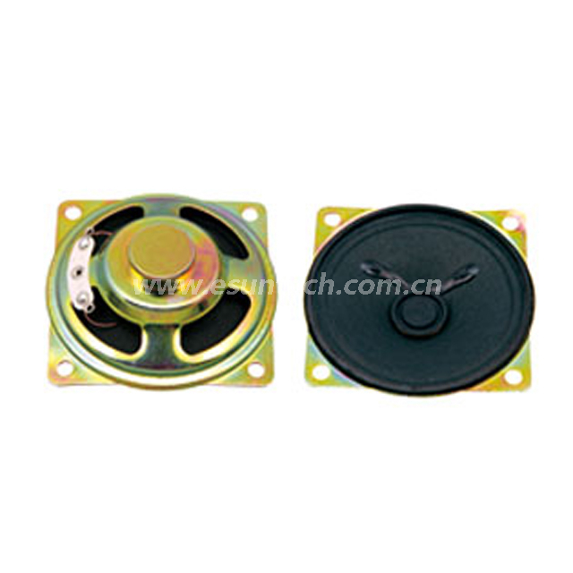 Loudspeaker YD66-5-8N12.5P 2.5 Inch 18mm magnet Square Internal Magnet Audio Speaker Drive Full Range Paper Cone 66mm - ESUNTECH