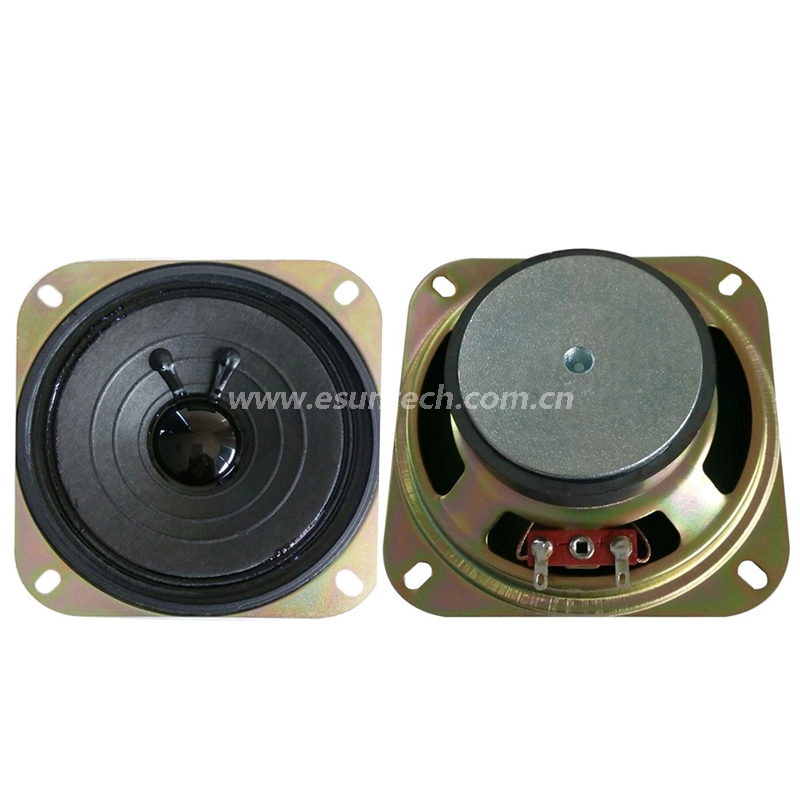 Loudspeaker 102mm YD102-27-8F60P-R Min Full Range Equipment Speaker Drivers - ESUNTECH