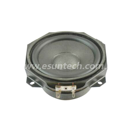 Loudspeaker 107.5mm YD107.5-01-4F45P-R Min Full Range Equipment Speaker Drivers - ESUNTECH
